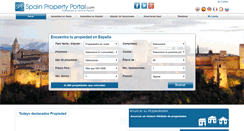 Desktop Screenshot of es.spainpropertyportal.com