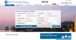 Desktop Screenshot of fr.spainpropertyportal.com