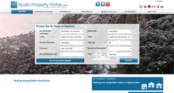 Desktop Screenshot of de.spainpropertyportal.com